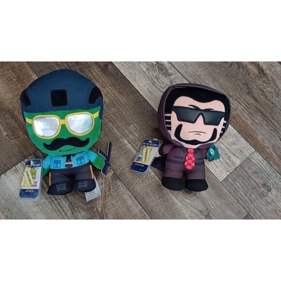 ROBLOX DEVSeries 8 in. Chief Rotten & Boss Pass Gamer Collector Plush Bundle - Picture 1 of 7